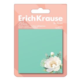 Notes adeziv 75x75mm , 50 foi Pastel Bloom ErichKrause
