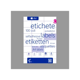 Etichete autocolante 1/A4 Ro-clips