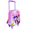 ghiozdan troller 3d pentru gradinita model minnie mouse 38 x 28 x 14 cm