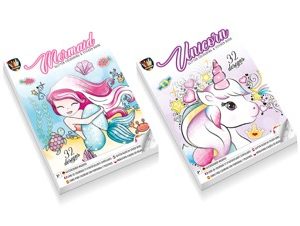 Carte colorat sclipici+abtibilduri, Grafix