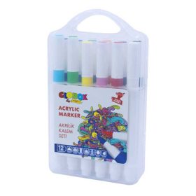 Marker acrylic 12/set , Globox