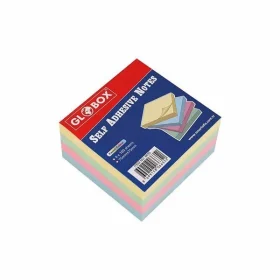 Cub hartie 75×75 400 file pastel , Globox