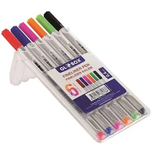 Fineliner lux Globox, 6buc/set