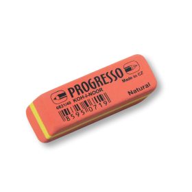 Gume de sters "Progresso" Koh-I-Noor, portocalie, uz universal