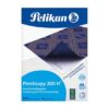 Indigo Pelikan, 200h din A4, 100 coli, culoare albastră 2 hartie indigo pelikan 200h 510x510 1