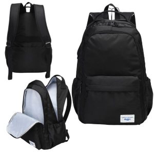 Rucsac Negru textil Milla, dimensiuni 46x31x15cm