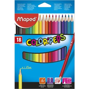 Alternative view of Creioane colorate Maped Color'peps Star