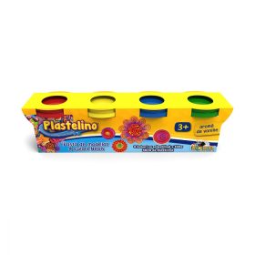 Plastelino- pasta de modelat tutti frutti 4 culori