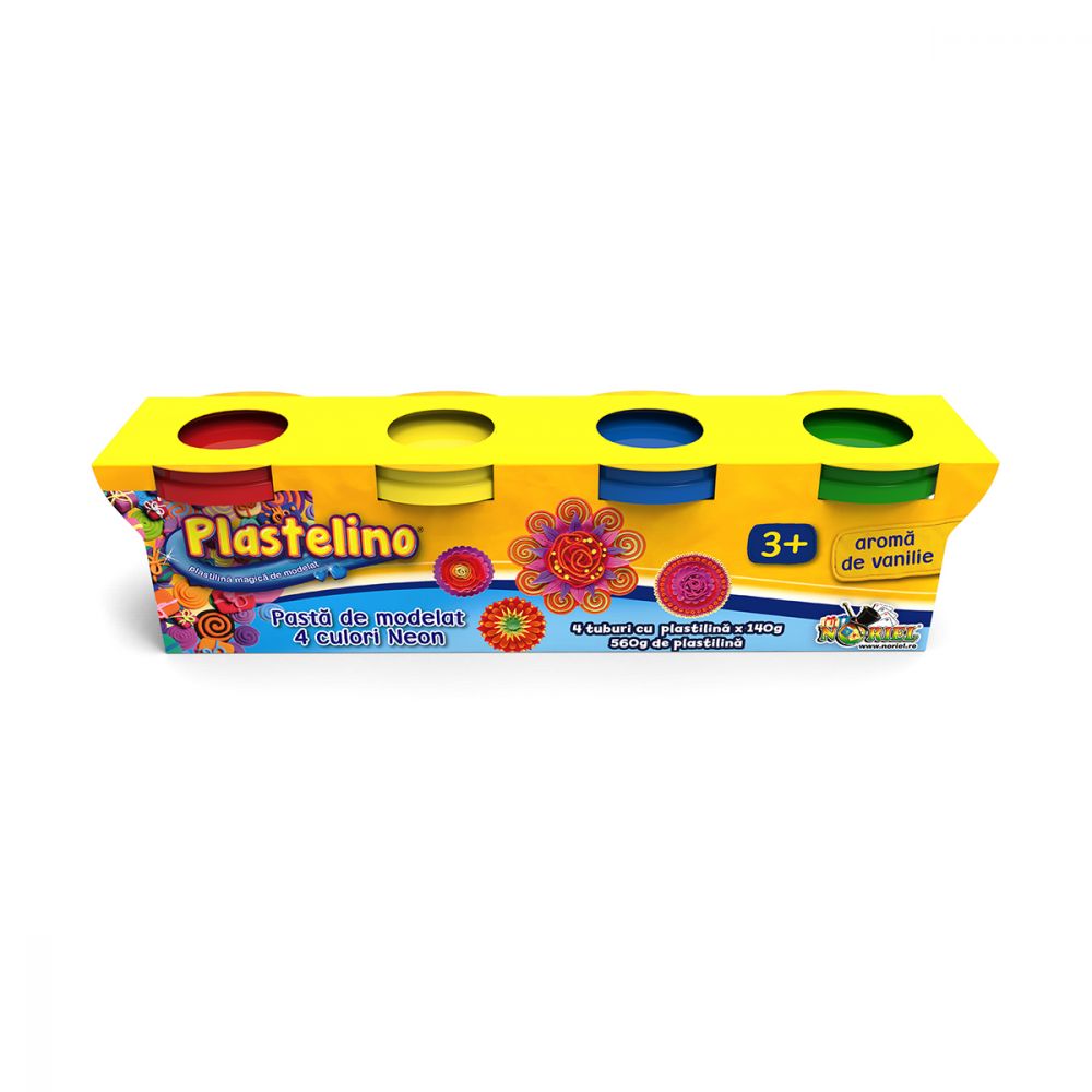 Plastelino- pasta de modelat tutti frutti 4 culori