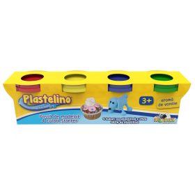 Plastelino - pasta de modelat starter 4 culori