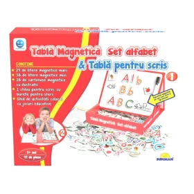 Alfabetul pe tabla magnetica , Smile Games