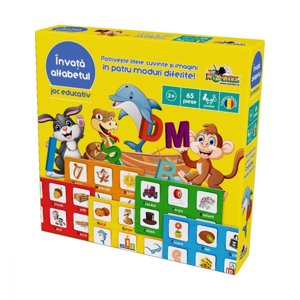 Invata alfabetul ( magnetic)