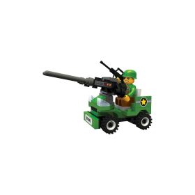 Joc constructie Blocky MyArmy, in punguta