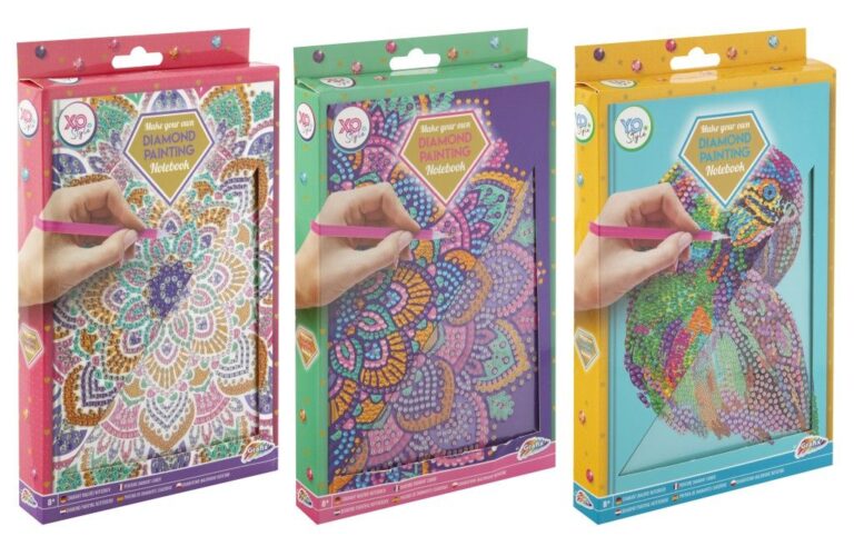 Pictura cu diamante - set creatie jurnal A5, Grafix 3 Pictura cu diamante - set creatie jurnal A5, Grafix