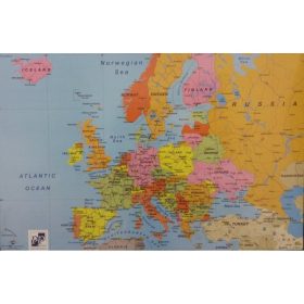 Mapa birou HARTA EUROPEI, 40x60cm
