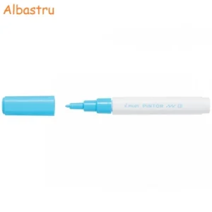 marker vopsea 07mm pilot pintor ef albastru pastel capac 390x390 1