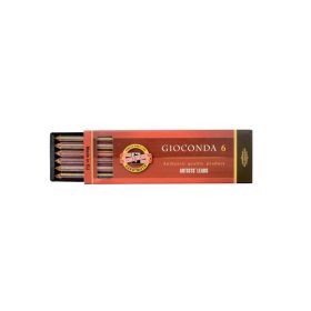 Mine grafit Koh-I-Noor,  ø 5,6mm, 6 buc/etui,  multicolor Magic