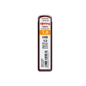 Mine grafit creion Rotring, grosime 1.0mm, tarie HB