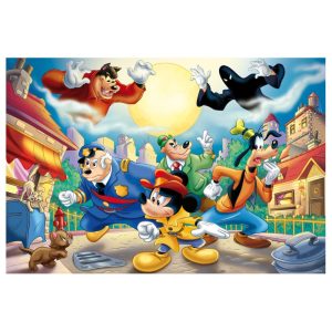 Alternative view of Puzzle 2in1 108 piese Mickey Mouse Detectiv , Lisciani