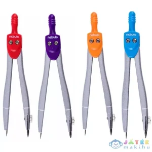 Compas din metal ușor, cu 2 varfuri de rezerva, Nebulo