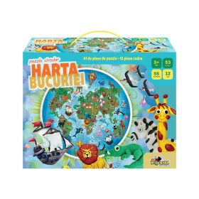 Noriel puzzle - puzzle circular harta bucuriei