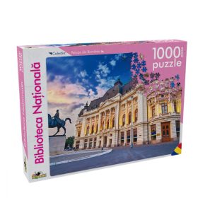 Puzzle 1000 piese – peisaje din românia – Biblioteca naţională