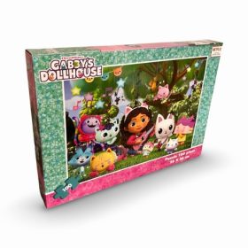 Puzzle 100 piese Gabby, Licenta