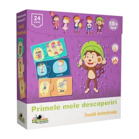 Puzzle noriel primele mele descoperiri-invata antonimele