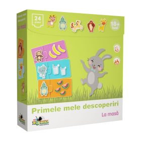 Puzzle noriel primele mele descoperiri-la masa