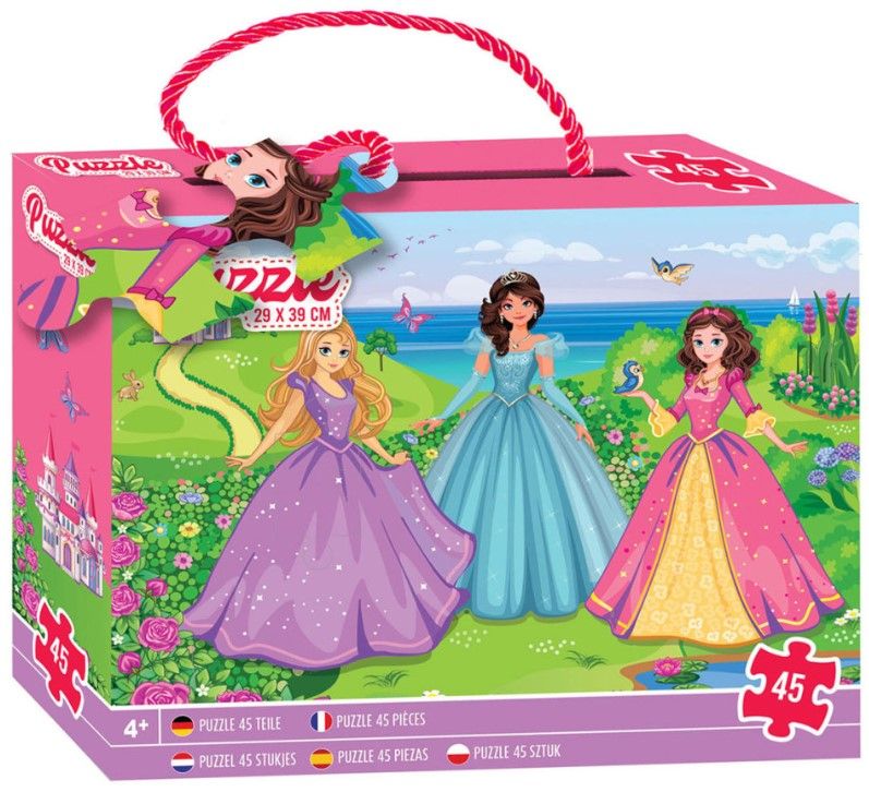 Puzzle 45 pcs 39×29 cm Girls, Grafix 4 Puzzle 45 pcs 39×29 cm Girls, Grafix - imagine 2