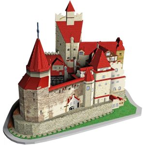 Alternative view of Puzzle castelul Bran 3D, Noriel