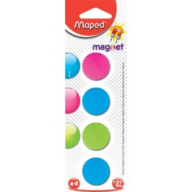 Magneti Maped Round Color, 27 mm, 4 buc