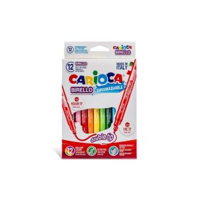Carioci 12 culori /set Birello, varf dublu