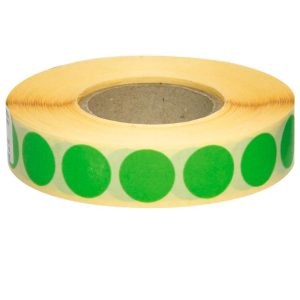 Rola etichete autoadezive 17×17, 2110/buc  verde