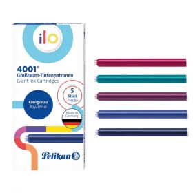 Patroane cerneala Pelikan ilo 4001, 5 buc/set