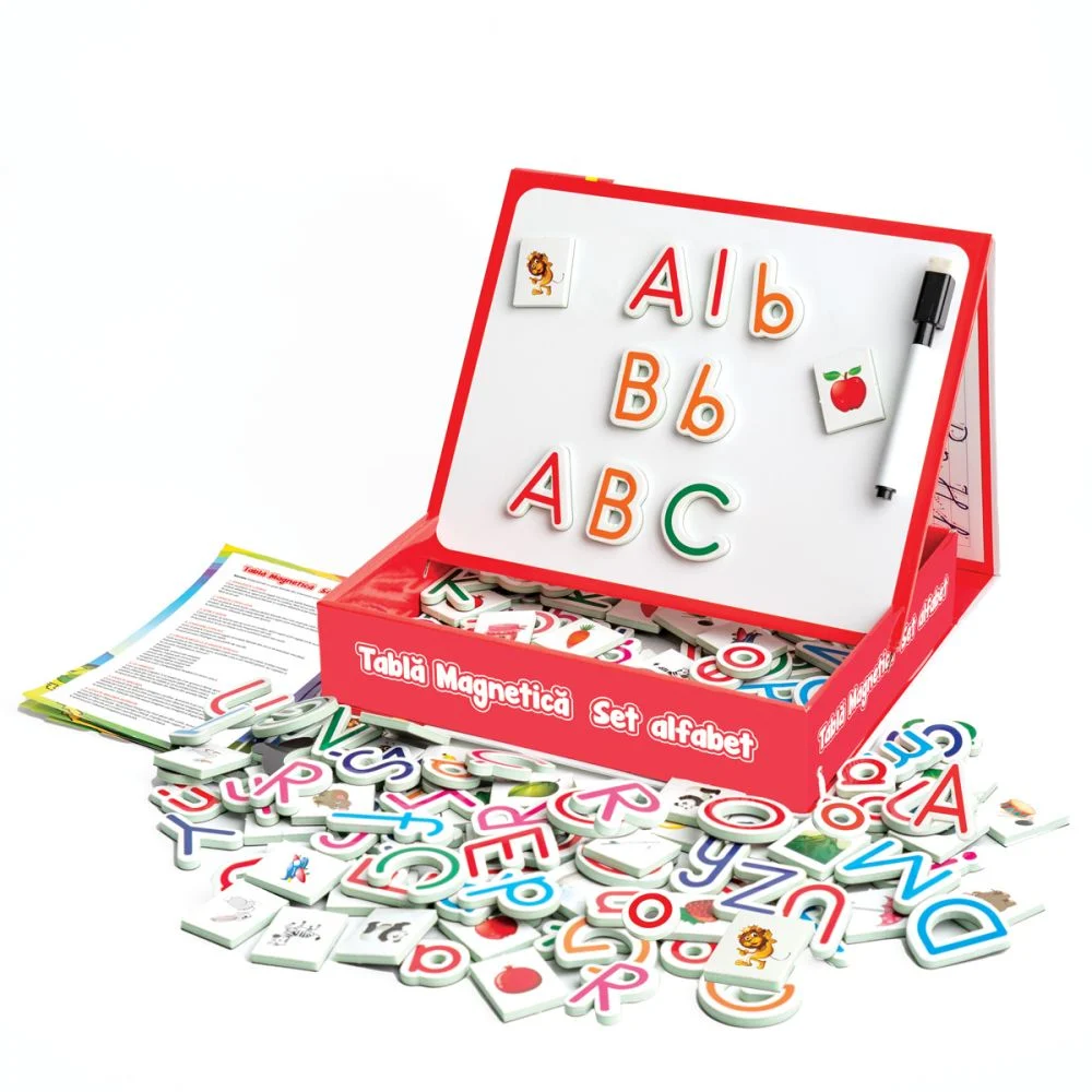 Alfabetul pe tabla magnetica , Smile Games 4 Alfabetul pe tabla magnetica , Smile Games - imagine 2