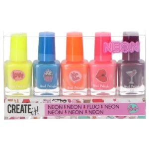 Set 5 lacuri unghii neon , Create it