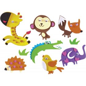 Set spuma animale mix 180x110mm autoadezive