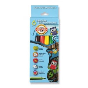 Carioci 6 culori   Bufnite Koh-I-Noor