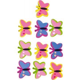 Articole din lemn - fluturi 10buc