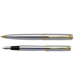 set podium pix si stilou cromat lucios accaurii 1 1