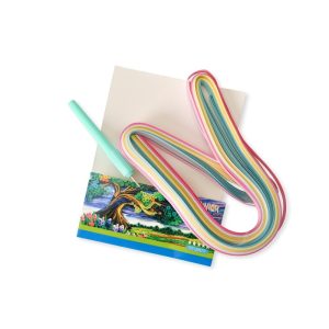Set HARTIE quilling Junior, hartie color + ac quilling