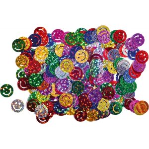 Articole din plastic- smiley 15mm 14g