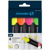 Evidentiatoare Schneider Job, 4buc/set 2 set textmarker schneider job 4 cutie