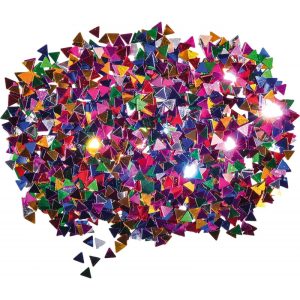 Articole din plastic- triunghiuri 6mm 14g