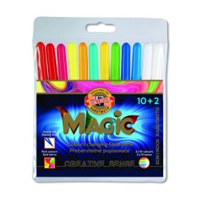 Carioci Magic Koh-I-Noor, 10+2 culori