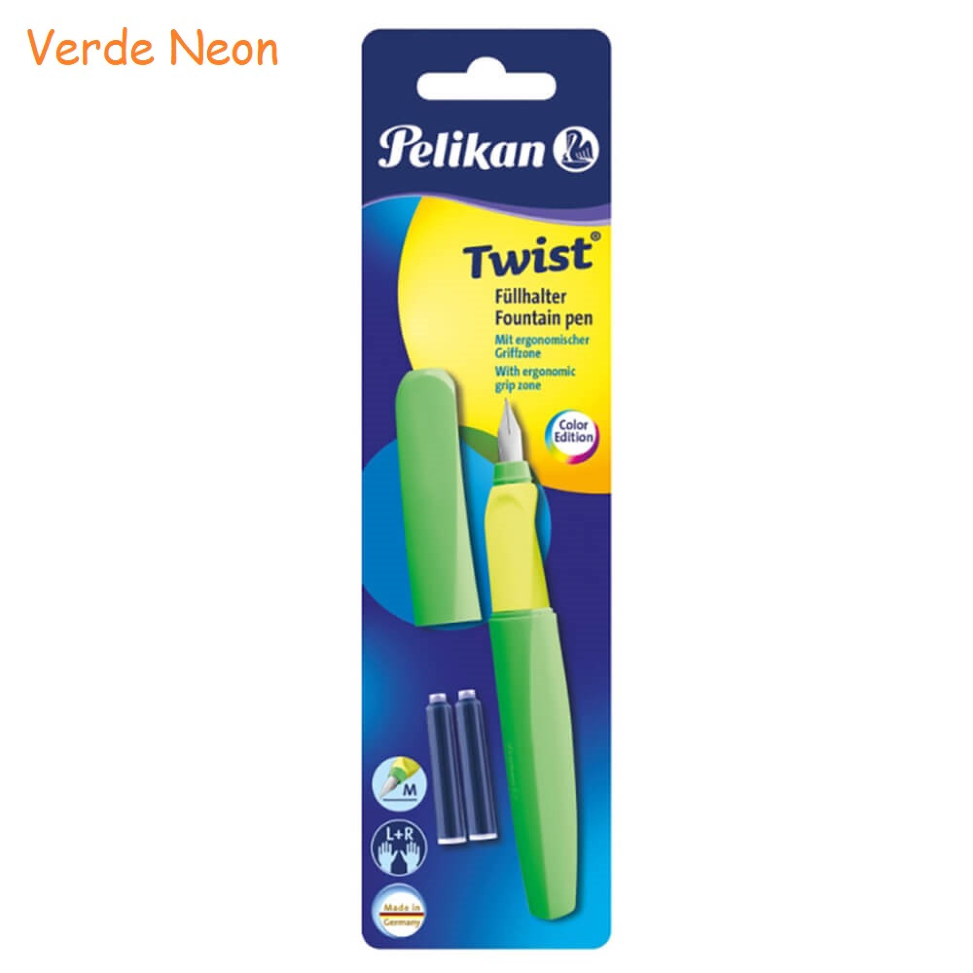 Stilou Twist, 2 rezerve, blister, Pelikan 5 Stilou Twist, 2 rezerve, blister, Pelikan - imagine 3