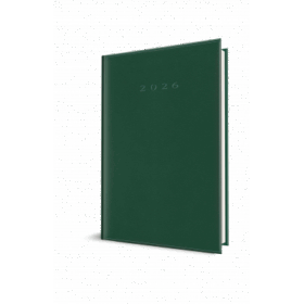 Agenda datata Standard Ro A5, 352 pagini , coperta buretata Verde 2026, Herlitz
