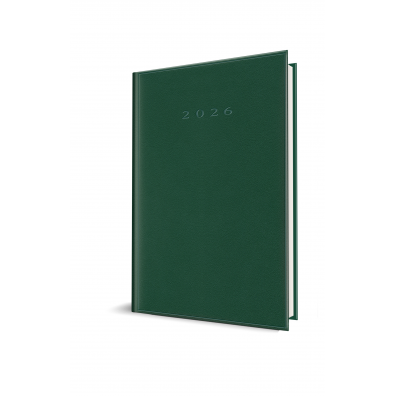 Agenda datata Standard Ro A5, 352 pagini , coperta buretata Verde 2026, Herlitz 3 Agenda datata Standard Ro A5, 352 pagini , coperta buretata Verde 2026, Herlitz