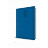 Agenda datata Tucson Ro A5 ,352 pagini, coperta buretata , culoarea Albastru 2026, Herlitz 1 tbn2 19397 9493650